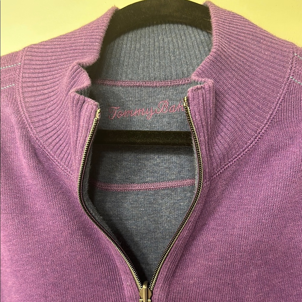Tommy Bahama Purple Men's Sweater